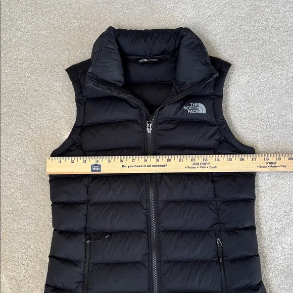 North Face 700 Goose Down Puffer Vest Black Women’s Size Small - Picture 11 of 15